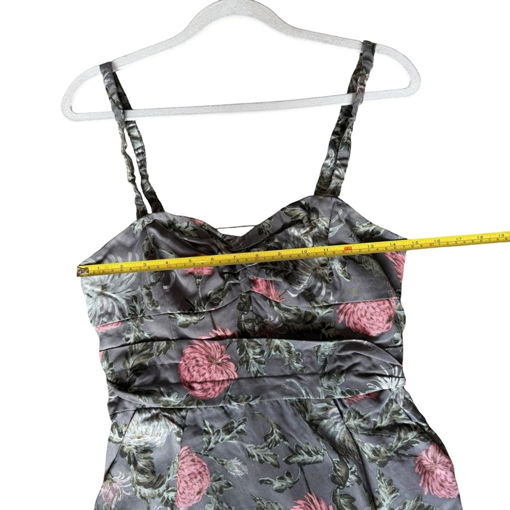 Wilfred Convertible Floral Dress Size 8 Sweetheart Neckline Pockets Party - Picture 6 of 11